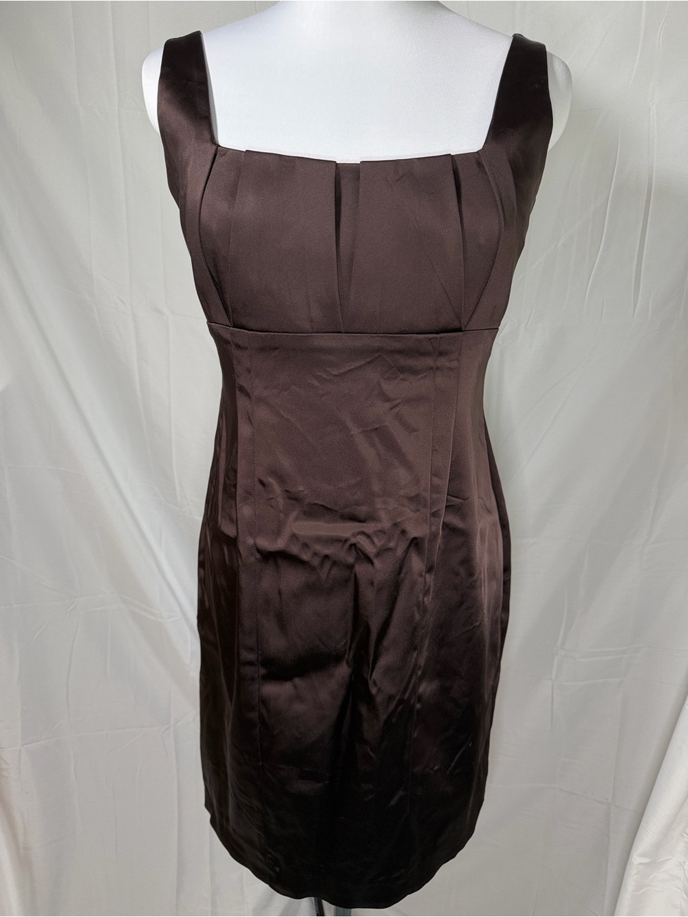 Calvin Klein Satin Sheath Dress